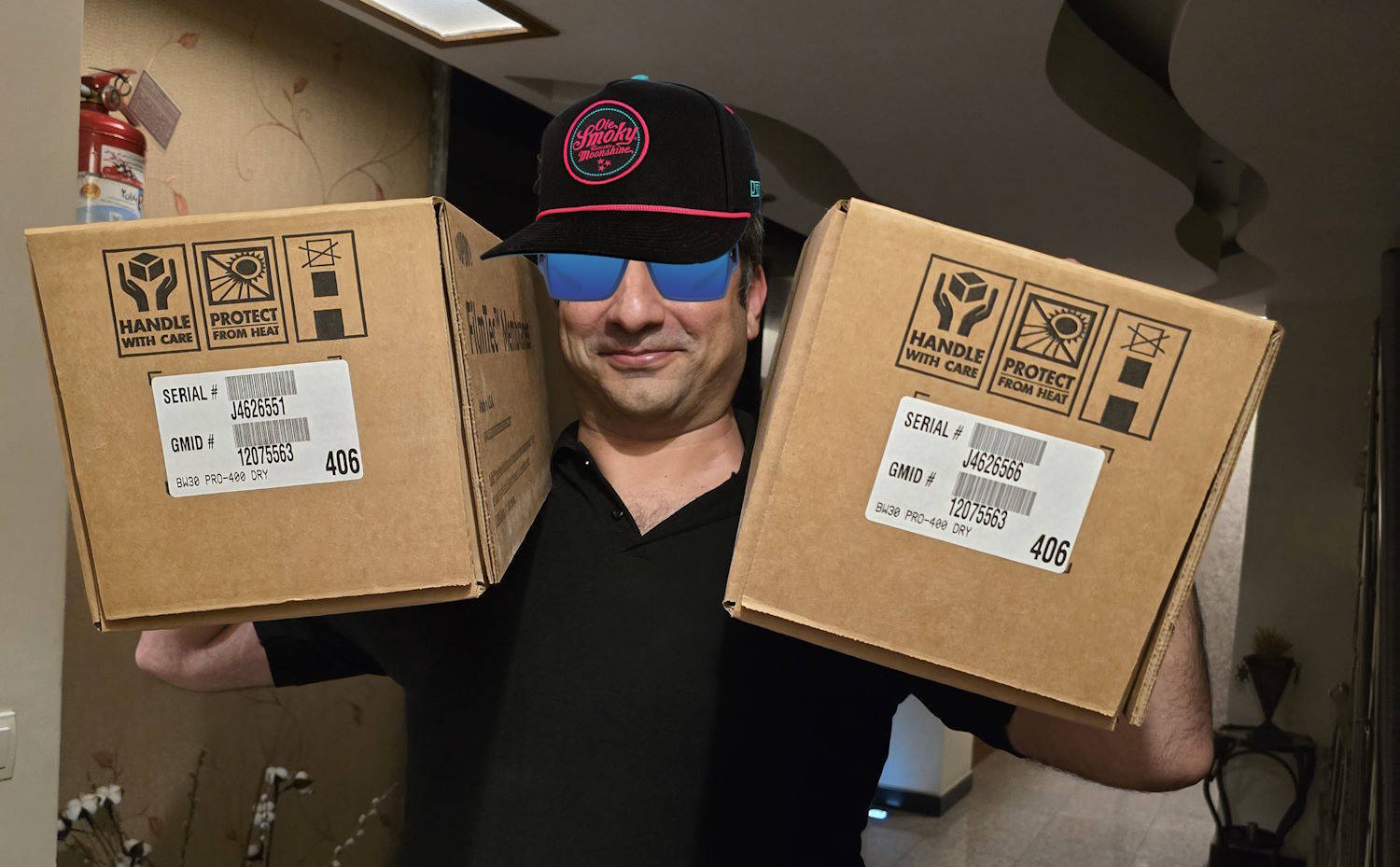 فیلتر ممبران BW30 PRO-400 فیلمتک دست مشتری